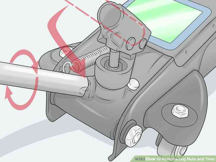 Image intitulée Enlever les Écrous de roue et Pneus Étape 8